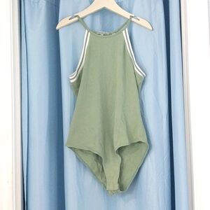 Green Bodysuit Charlotte Russe